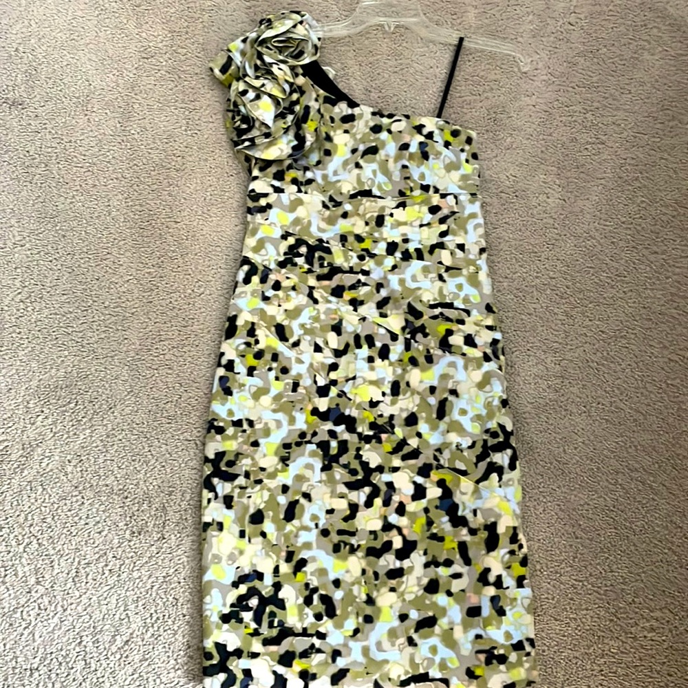 Jessica Simpson One Shoulder Coctail dress sz 6
